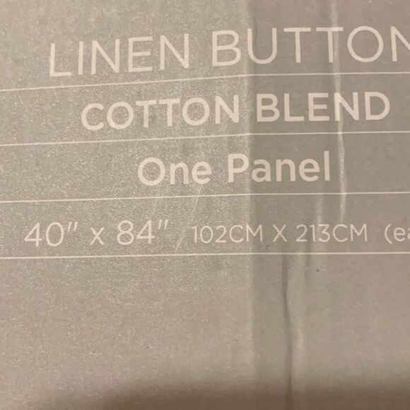 Elegant Two-Tone Sheer Curtain Panel (ONE PANEL) - Picture 10 of 10